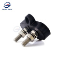 Genuine Marine Boat Car RV 6mm/8mm/10mm Double Neutral Marine Terminal Bus Bar Insulated Stud